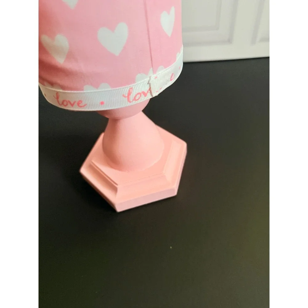 Pink‎ Heart Pattern headband holder